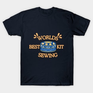 Butter Cookie Tin Sewing Kit Joke Design T-Shirt T-Shirt